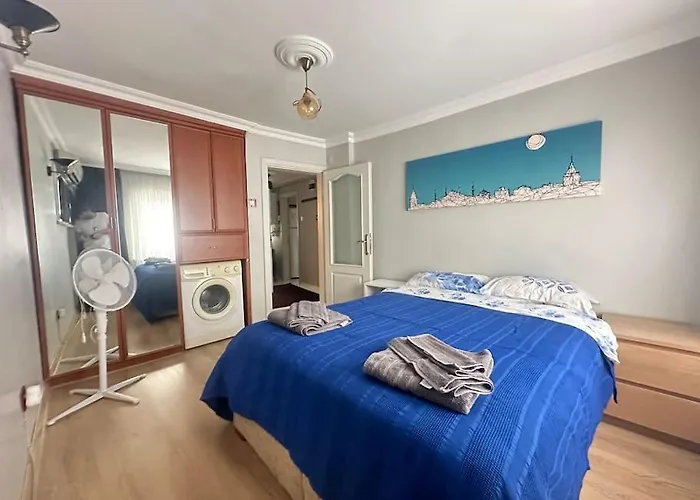 5 Min Walk Distance Taksim Square Semi Sea View Appartamento Provincia di Istanbul